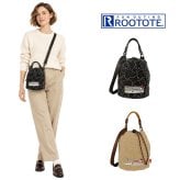 ROOTOTE ルートート IP.ベビールーキンチャク.キルト.ピーナッツ1N ショルダー 斜め掛け スヌーピー レディース 普段使い 使いやすい かばん カバン 鞄 バッグ