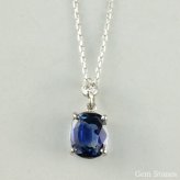  ブルーサファイア 　１．０４６ct 　ダイヤモンド　ネックレス 　ペンダント プラチナネックレス Pt900　ネックレス レディース 一粒ネックレス  誕生石 シンプル Drops