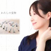 小さな天然石のプラチナピアス セカンドピアス つけっぱなし PT900 天然石 15種類 2.5mm【品質保証書付き】 レディース かわいい 一生物 おすすめ プレゼント 片耳  プレゼント