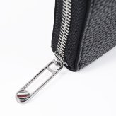 高品質ヨーロッパ輸入モデル トミーヒルフィガー TOMMY HILFIGER 長財布 ラウンドファスナー ジップアラウンド メンズ レディース アイコン エンブレム ブラック AW0AW15181 BDS BLACK ウォレット 送別会 誕生日 結婚祝い 結婚式 彼氏 息子 夫 男性 名刺入れ 高級 父の日 母の日 即日発送