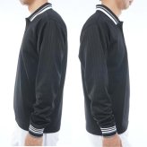 トミーヒルフィガー ゴルフ メンズ 針抜きジャガード 長袖ポロシャツ TOMMY HILFIGER THMA663 2026年秋冬モデル お誕生日祝い お祝い 記念品 お父さん 父の日 彼氏 男性 30代 40代 50代 60代  還暦祝い 敬老の日 人気プレゼント プレゼント