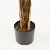 観葉植物 造花 ケンチャヤシ BROWN 全高約152cm 大型 フェイクグリーン 本物そっくり おしゃれ インテリア 人工観葉植物 アーティフィシャルグリーン オフィス 店舗 ホテル 開店祝い 室内 ケンチャパーム ヤシの木 フェイク