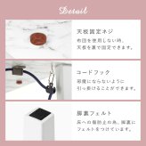 テーブル こたつ 75×60cm コンパクト カジュアルコタツ マーブルホワイト 大理石柄 おしゃれ アルラM コタツ 炬燵 メラミン 耐水 300W石英管ヒーター 通年 リビング 新生活