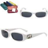 GUCCI サングラス グッチ GG1661S-003 EYEWEAR グローバルフィット ホワイト グレー メンズ レディース ユニセックス