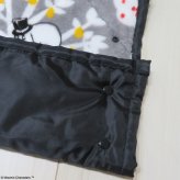 MOOMIN BABY ムーミン クリップ付き 防寒ブランケット | 抱っこ紐ケープ 冬用 秋冬 防寒カバー 抱っこひも 抱っこ紐 防寒ケープ ベビーカー チャイルドシート 毛布