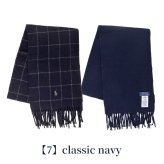 2026 最新 ポロ ラルフローレン マフラー ストール メンズ レディース POLO RALPH LAUREN リバーシブル ロゴ チェック 無地 イタリア製 PC0743 選べるモデル