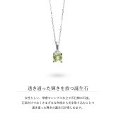 ペリドット ネックレスプラチナ ネックレス 8月誕生石 一粒 PT950 プラチナ950 白金 チェーン 長さ選べる 40cm 45cm 50cm ギフトラッピング可能 シンプル 華奢 上品 Rapture 彼女 妻 女性 レディース 誕生日 プレゼント ハロウィン 【品番：CG-RSP-29051PT-8】