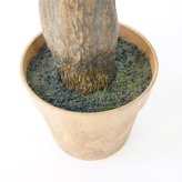 観葉植物 造花 ユッカ ロストラータ BROWN 全高約120cm 大型 フェイクグリーン 本物そっくり おしゃれ インテリア 人工観葉植物 アーティフィシャルグリーン オフィス 店舗 ホテル 開店祝い 室内 ブルー フェイク