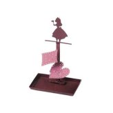 セトクラフト ディズニー アリス ピアススタンド ピアス収納 アクセサリースタンド おしゃれ シルエット スタンド 収納 卓上 インテリア 雑貨 オトナスタイル レッド ギフト プレゼント