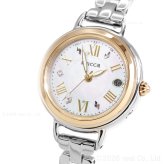 シチズン ウィッカ CITIZEN wicca ソーラーテック 電波時計 腕時計 レディース KL0-537-21 カフェタイム【2026 新作】