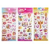 マツケンサンバ キティ シール [ マツケンサンバ×ハローキティ クリアキャンディシール ] 正規品 マツケンコラボ 松平健 キティ サンリオ ぷっくり キラキラ 透明 ステッカー 立体 可愛い デコ 手帳 シール帳 ノート スマホケース DIY 女の子 子供 人気 プレゼント ギフト