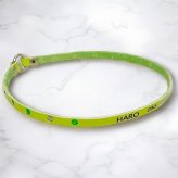 【名入れ】ラインストーン迷子チョーカー「ペットお名前／連絡先を刻印」無料ラッピング・お誕生日・プレゼント