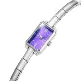 【選べるノベルティー付き】マトウ MATOW 腕時計 レディース Tsuki Collection 清月 せいげつ ミニスクエア シルバー パープル MW005008【2026 新作】