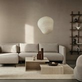 ferm LIVING ファームリビング Kurbis カービス ランプシェード L 高さ80cm （シェードのみ） シェード ジャパンディ 和紙北欧 ランプシェード 天井照明 ペンダントライト シェードのみ 和紙 和モダン