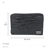 LANVINenBlue ランバンオンブルー ロングウォレット 財布 ウォレット アドニス 長財布  メンズ 普段使い 牛革 レザー