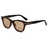 トムフォード TOM FORD サングラス アジアンフィット アイウェア UVカット ウェリントン FT1353-D/S 48E 52 メンズ レディース ユニセックス クリアブラウン+ライトブラウン 海外正規品