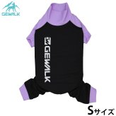 ジウォーク GEWALK 光電子ロンパース 犬服 S ブラック