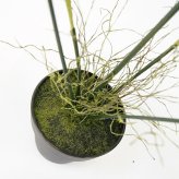 観葉植物 造花 アスパラガス BROWN 全高約90cm 中型 フェイクグリーン 本物そっくり おしゃれ インテリア 人工観葉植物 アーティフィシャルグリーン オフィス 店舗 ホテル 開店祝い 室内 アスパラガスファーン シダ フェイク
