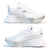 プーマ PUMA  レディース スニーカー ソフトライド SOFTRIDE プーマ レディース スリッポン 313719-03 ホワイト/シルバー