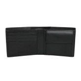 カルバンクライン CALVIN KLEIN 二つ折り財布 折り畳み REFINED MIX BILLFOLD WITH COIN lv04d1304g-ub1 ブラック BLACK