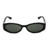グッチ GUCCI サングラス グローバルフィット アイウェア UVカット オーバル キャットアイ GG1660S-001 メンズ レディース ユニセックス ブラック+グレー 国内正規品