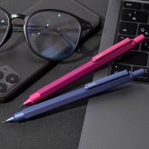 ロディア スクリプト シャープペン RHODIA シャーペン 限定色 高級 金属製 書きやすい 0.5mm 日本製 シャープペンシル プレゼント 男性 女性 メンズ ギフト おしゃれ 大人 贈り物 ピンク ブルー 高級文具 文房具 筆記用具 高級感 社会人 就職 入学 卒業 祝い 誕生日 箱入り