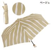 wpc. ニュアンスストライプ mini ストライプ ミニ 折り畳み傘 雨傘 晴雨兼用 定形外 送料無料 日傘 傘 UVカット 5038-016-002 撥水 軽量 wpc
