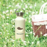 ティーカッププードル かわいい 取っ手付きマグボトル おしゃれ 290ml 保温 保冷 ステンレス マグボトル 取っ手付き 真空 断熱 二重構造 ボトル タンブラー 水筒 マイボトル オリジナル プードル ミニチュアプードル トイプードル 犬 ペット