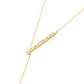 【無料ラッピング】  ヨンドシー 4℃ K10イエローゴールド ネックレス ダイヤモンド ブランド 正規品 新品 ギフト プレゼント 人気 おすすめ 誕生日 記念日 クリスマス 送料無料