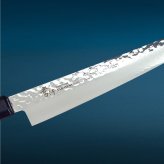 堺孝行 なないろ 筋引 240mm 33層ダマスカス VG-10　群青べっ甲