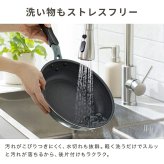フライパン evercook GREEN エバークック グリーン 28cm IH ガス EGIFPL28GR ドウシシャ DOSHISHA PFAS フッ素 有害物質 フリー 不使用 安全 軽い 浅型 大きめ 鍋 おしゃれ かわいい くっつかない こびりつかない 焦げ付かない 長持ち 500日保証 調理器具 ギフト プレゼント