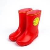 おさるのジョージ レインブーツ RD 15cm 長靴 雨 おでかけ こども 幼児 幼稚園 保育園