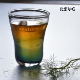 名入れ プレゼント ギフト 手吹きグラス ガラスアイスコーヒー 全2種 みなも たまゆら | 名前入り おしゃれ グラス ビールグラス 焼酎 お酒 結婚祝い 還暦祝い 誕生日退職 還暦 父親 母親 祖父 祖母 40代 50代 60代 母の日 父の日