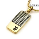 ポリス ネックレス メンズ ブランド POLICE チェーンメイル CHAINMALE ペンダント  プレート GN0078102 ゴールド アクセサリー ジュエリー ブランド 高級 おしゃれ プレゼント 男性 実用的 かっこいい