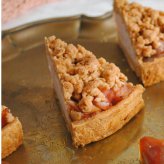 【シナモンクランブルと紅玉りんごのタルト】ギフト 母の日 父の日  誕生日 バースデーギフト ご褒美 りんごのタルト ご褒美スイーツ プチ贅沢 クリスマス 贈り物 手作りスイーツ お家カフェ