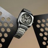 ディーワンミラノ D1 MILANO スクエア スケルトン グレーデプス 腕時計 メンズ 自動巻き SLBJ01