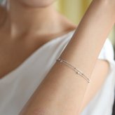 【無料ラッピング】  カナルヨンドシー Canal 4℃ ブレスレット シルバー ブレスレット キュービックジルコニア レディース ブランド 正規品 新品 ギフト プレゼント 人気 おすすめ 誕生日 記念日 クリスマス 送料無料