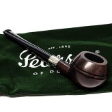 パイプ ピーターソン アラン 411 フィッシュテール スムース パイプ本体 喫煙具 ブラウン ニッケルリング ファセット Peterson アイルランド おしゃれ かっこいい たばこ メンズ 高級 ギフト プレゼント