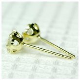ロイヤルブルームーン ピアス 4.0mm K18ピンクゴールド K18イエローゴールド 