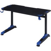 GAMING DESK XeNO(ゼノ)イージー01 FULL ブラック・ブルー 2色展開 デスク パソコンデスク ワークデスク 在宅ワーク おしゃれ シンプル 新生活 家具 インテリア 不二貿易