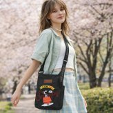 OUTDOORPRODUCTS ピーナッツ 2wayミニショルダーバッグ 斜め掛け 斜め掛けバッグ 普段使い 男女兼用 メンズ レディース ギフト プレゼント ブラック odb039
