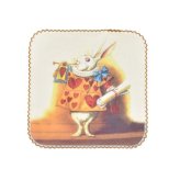 タオルハンカチ タオル レディース ギフト 日本製 かわいい うさぎ ウサギ 吸水性 綿100％ プレゼント ラビット 不思議の国のアリス LALUICE ラルイス