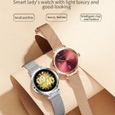 スマートウォッチ NY22 1.09インチ 24時間 多機能 電話、LINE、SMS、Twitter、Facebook、通知 天気予報 バッテリー 150mAh 活動 生理 睡眠  多機能 音楽再生 便利 IPX68防水iPhone Android 対応 日本語 対応 音楽再生 レディース 3色 実用的 プレゼント