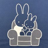 ミッフィー miffy トートバッグ アカチャン ネイビー カラフルシリーズ