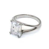 スワロフスキー swarovski リング 指輪 Stilla オクタゴンカット 5697985 スティラ アクセサリー レディース シルバー+ホワイト 海外正規品