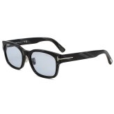 トムフォード TOM FORD サングラス アジアンフィット FT1232-D/S 63A 55 ウェリントン型 メンズ レディース ユニセックス ブラックササ+ライトグレー