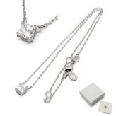 SWAROVSKI スワロフスキー ネックレス 5701903 Stilla Attract アクセサリー シルバー