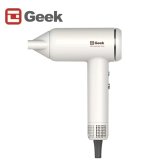 Geek ギーク ヘアドライヤー 大風量 速乾 マイナスイオン 軽量 コンパクト ヘアケア 美容家電 ドライヤー サロン級 ツヤ髪 潤い ダメージ軽減 1200W (93,000回転/分) 5段階温度設定 セルフクリーニング プレゼント ギフト 贈り物