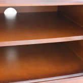 テレビ台 テレビボード 幅135cm アンティーク おしゃれ ローボード 完成品 木製 引き出し 脚付き 収納家具 天然木 彫刻 PALMAアンティークブラウン マホガニーのTVボード135 ヨ 新生活