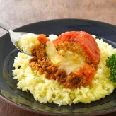 岐阜 一力屋 丸ごとトマトのキーマカレー 食べ比べセット 2種計4食入 カレー 惣菜 冷凍 温めるだけ おかず 赤いとまて箱